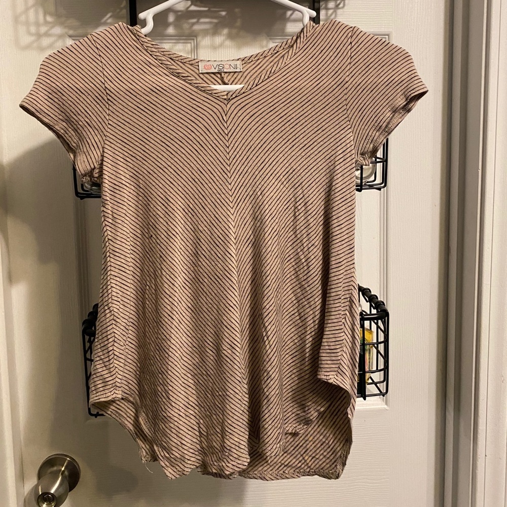 striped t-shirt